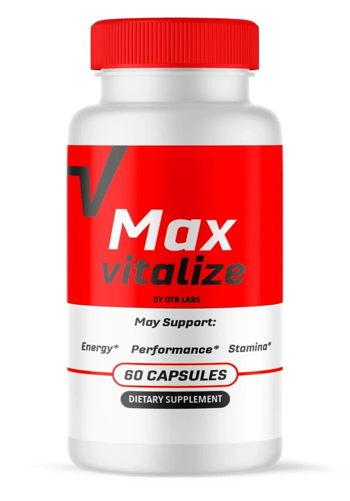 Max Vitalize supplement bottle